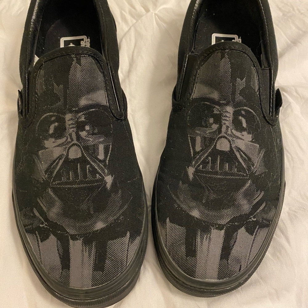 RARE Star Wars Slip On Vans